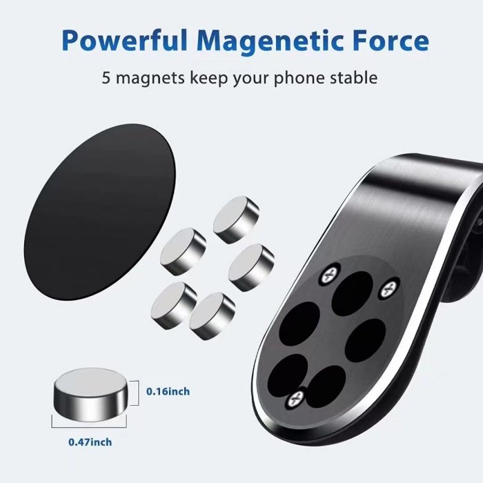 Universal Magnetic Air Vent Car Cell Phone Holder cellphone Dashboard Clip Magnet Mobile Phone Stand Mount for Car iphone