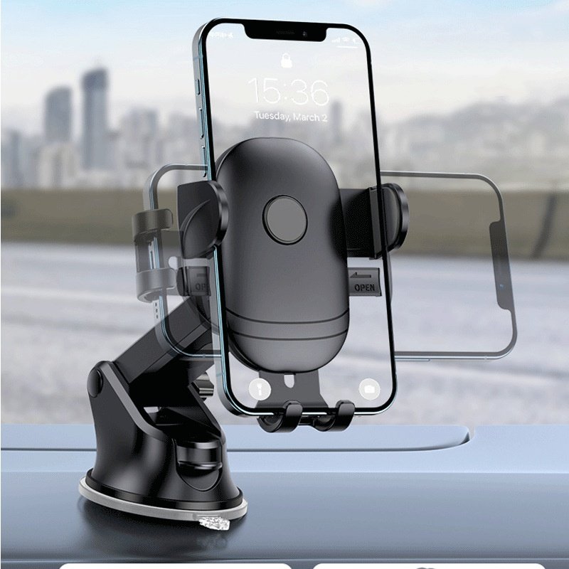 Newest Rotary Suction Cup Holder Phone Car Holders Cell Phone Holder Car Mount Multifunctional 360 Dashboard Mount Mobile Stand
