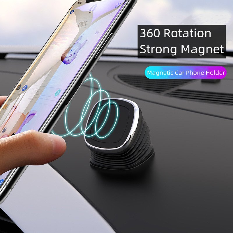 23Years Factory Mini Size Magic Flexible Phone Car Holder Magnetic Car Dashboard Phone Holder