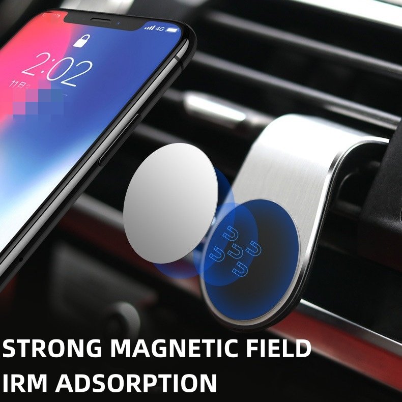 Car Metal Air Outlet Phone Holder Universal Magnet Phone Holder For Car