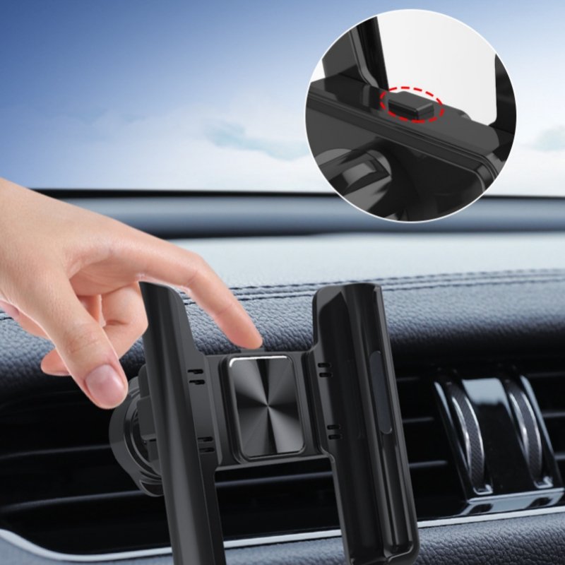 Portable Car Mobile Phone Holder Universal Smartphone Bracket 360 Degree Adjustable Car Air Outlet Phone Holder