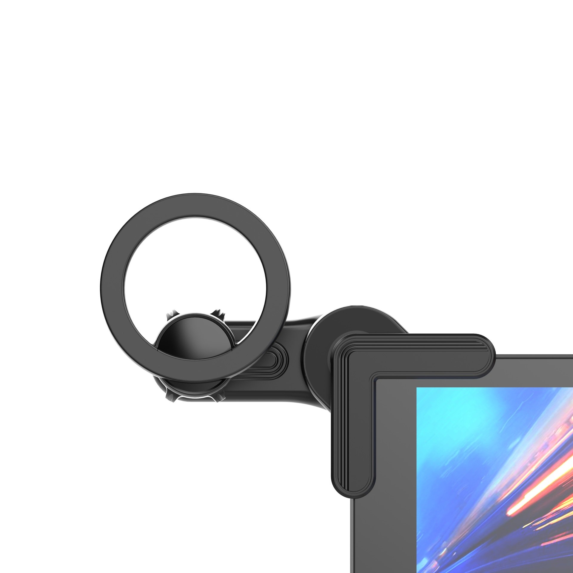 Car Phone Mount Phone Holder 360 Degree Rotation Gps Magnetic Phone Holder For Car For Tesla Byd New Energy Vehicle Display