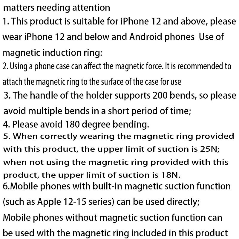 360 degree rotating car phone holder MagSafe magnetic car phone holder suitable for iPhone Samsung Xiaomi OPPO VIVO Honor