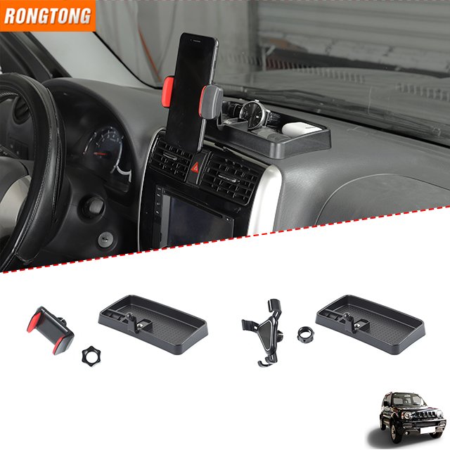 Hot Sale Interior Car Accessories ABS Mobile Phone Holder Tablet Bracket For Suzuki Jimny 2007-2017