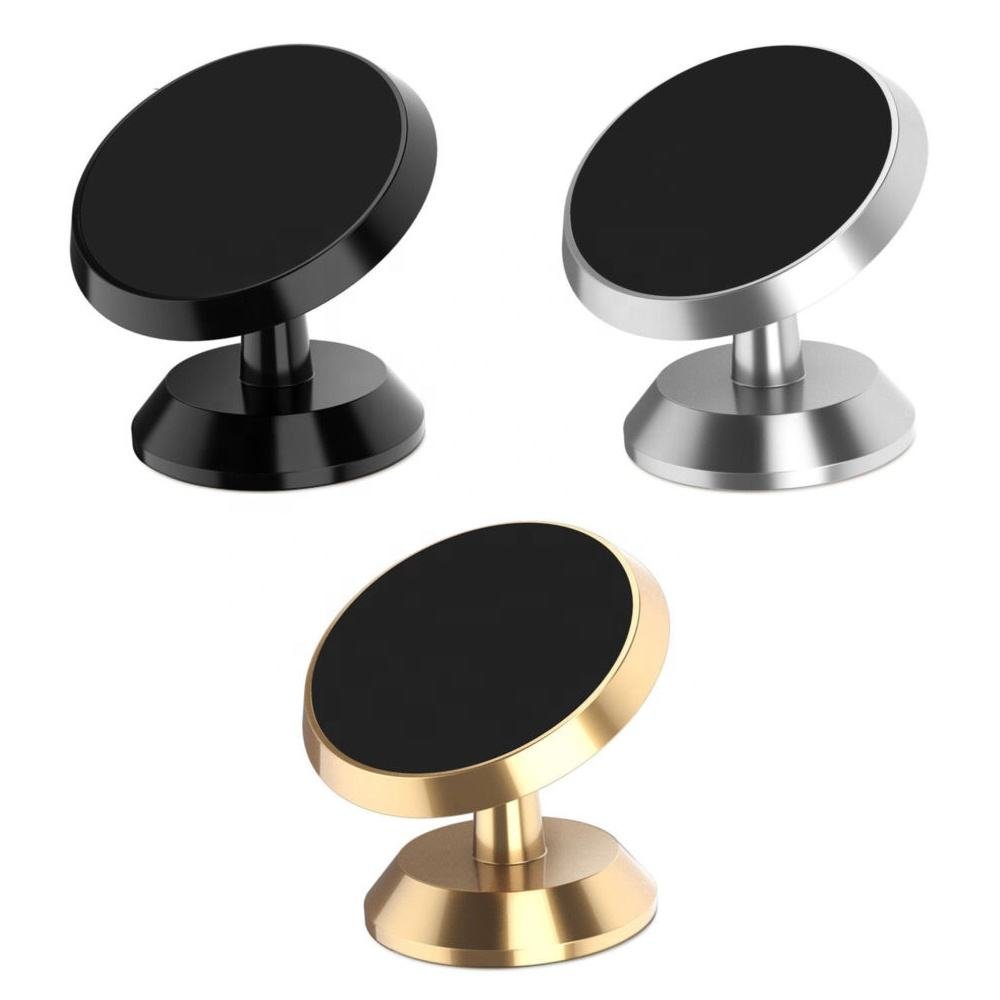 Cheap Magnetic Car Phone Holder Strong Magnet Mount 360 Rotation Mobile Cell Phone Stand Car Holder