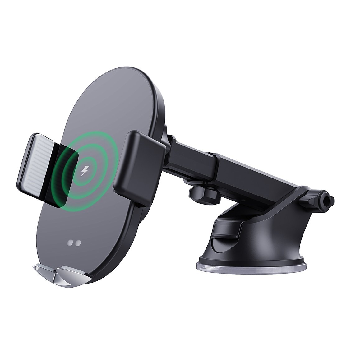QUICKLYNKS 15W Fast Charging Wireless Car Mount Stand Charger IC401With car Phone Holder