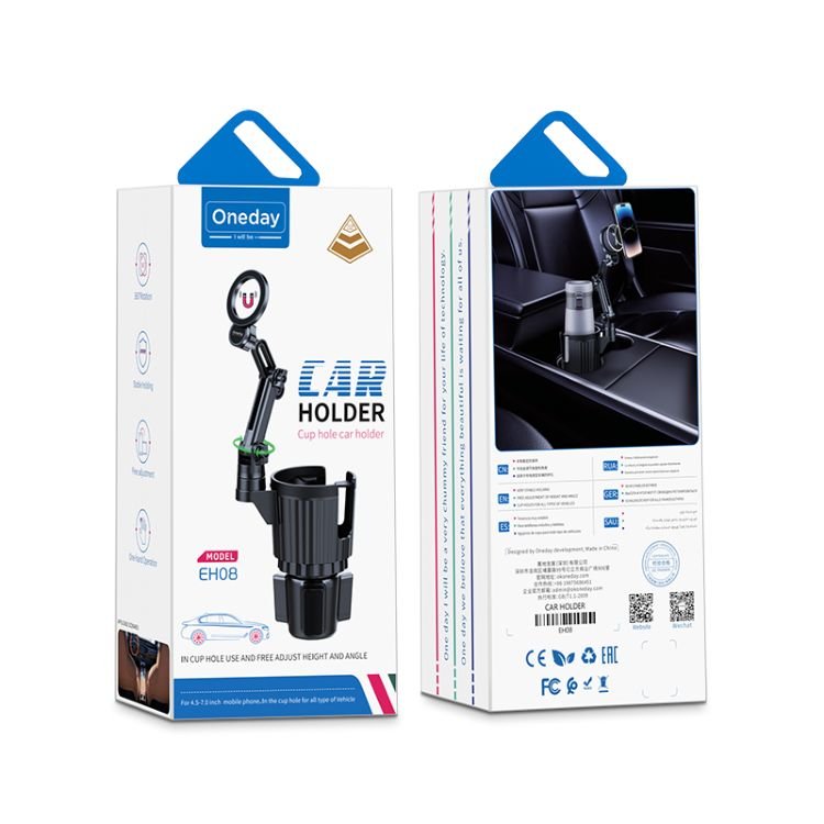 Wholesale Price Oneday EH08 Cup hole car holder Cup Holder for Car Upgraded 2 in 1 Car Cup Expander with Adjustable Base