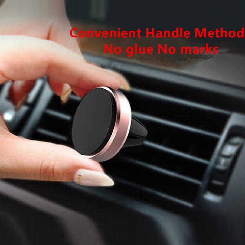 Newest Mini 360 Rotating Magnetic Car Mobile Phone Holder Wholesale Good Price Fits Dashboard Mount Air Vent Cell Phone Holder
