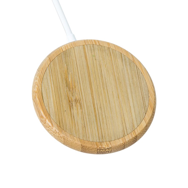 Customize Logo Cargadores Carregador Wooden Magnetic Charger Wood 15W Wireless Charging Pad Station Fast Mobile Phone Charger