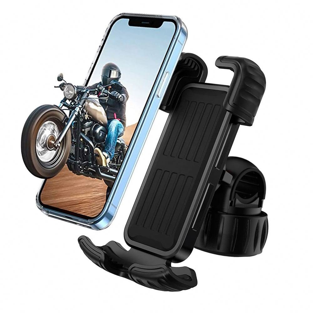 Universal 360 Car Holder One Bottom Release Anti-Slip Adjustable Mobile Mount Flexible Stand Compatible Multiple Mobile Phones