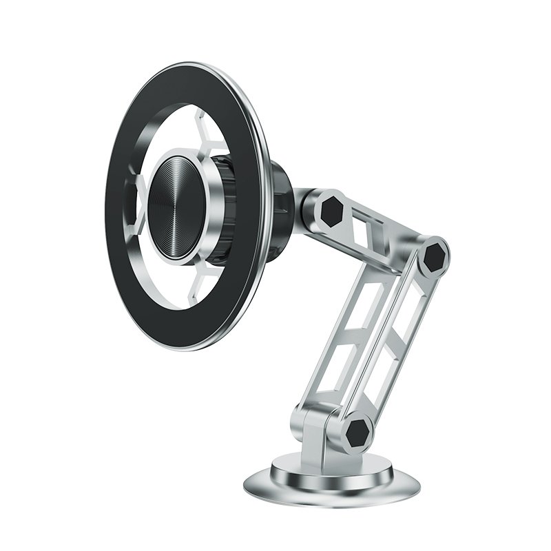 Telescopic Strong Magnet Bracket Dashboard Phone Car Mount 360 Rotatable Foldable Magnetic Phone Holder