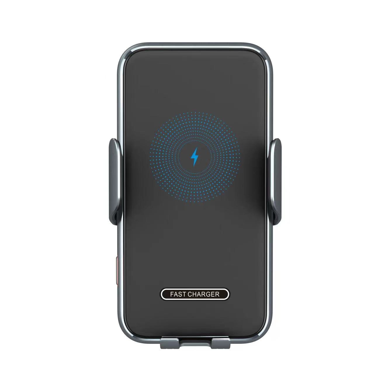 New Mobile Phone Holder Car 15W Wireless Charger Car Air Outlet Multifunctional Automatic Sensing Aluminum Alloy