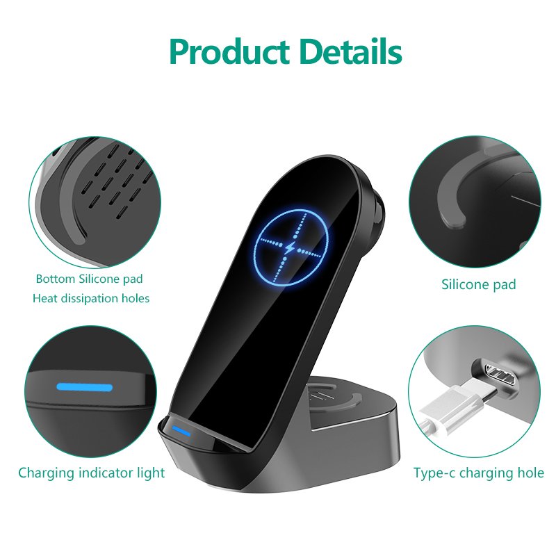 Regent Hot Selling Automatic Wireless Charger Wireless Car Charger Car Phone Holder