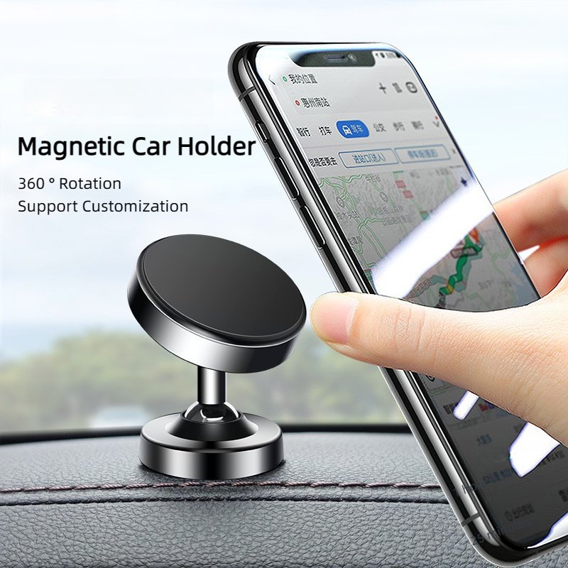 X626-2 Popular Phone Accessories Gym Dual Sided Magnetic Mobile Phone Holders Support 360 Degree Rotate Car Phone Stand Holder