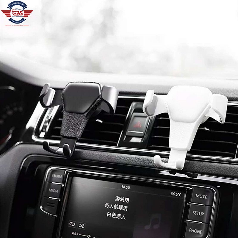 High sell good quality cheap car bracket air outlet gravity mobile phone holder for car