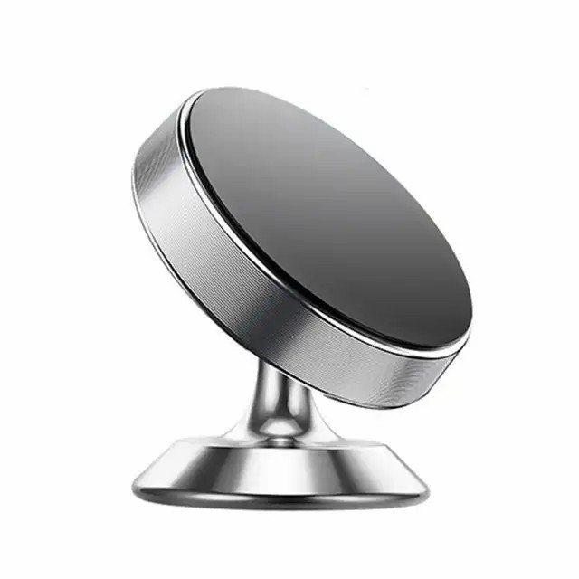 Car Phone Holder 360 Degree Magnetic Phone Car Console Holder Universal Magnet Mobile Phone Mount Car Mobile Holder