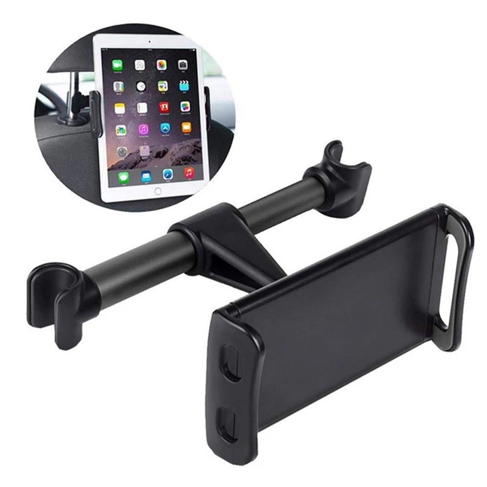 Portable Auto Seat Stand Car Phone Holder Car Phone Accessories Rear Seat Adjustable Plastic Tablet Holder