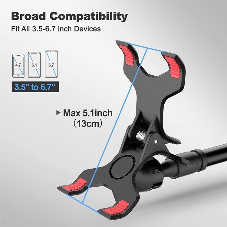 Multifunctional bedside lazy desktop bed universal mobile phone holder