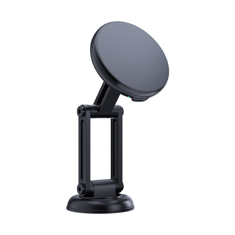Wholesale Flexible 360 Degree Car Mount Charger Fast Charging Wireless Magnetic Car Phone Mount Wireless Charger Holder