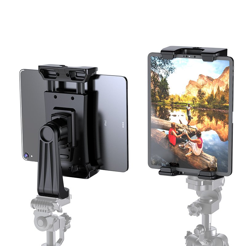 NEW Hot Universal Flexible Mounting Mobile Phone Clamp Holder Bracket Stand Clip Plastic Tablet Mount 10inch for Tripod