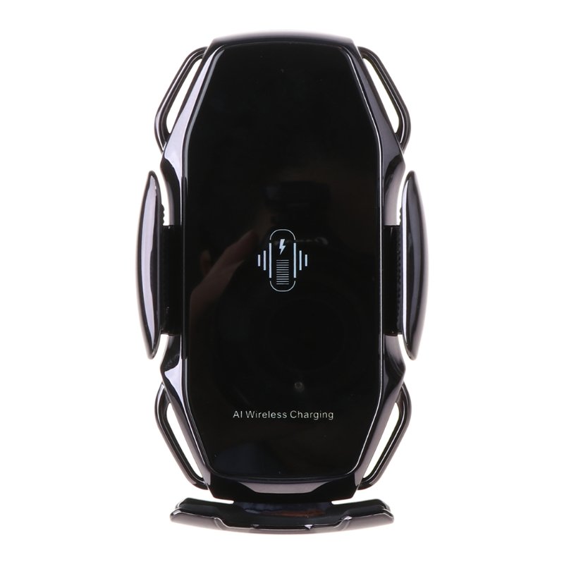 Universal A5 Auto Clamping Car Wireless Charger for iPhone Samsung Huawei Car Phone Holder Stand Air Vent Mount Bracket
