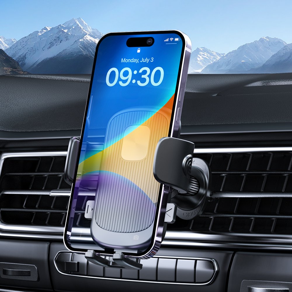 Universal Car Air Vent Cell Phone Holder Metal Hook Clip Design Universal Phone Car Holder Mount