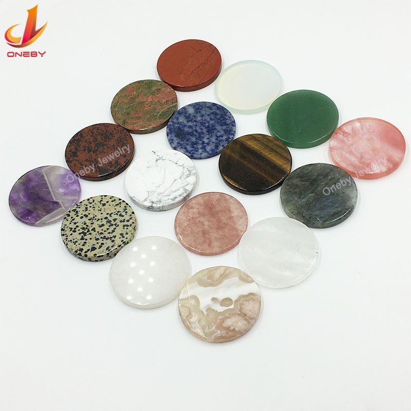 Natural gemstone grip cute agate stone crystal mount flexible airplane wall cell stand mobile phone holders for phone bed