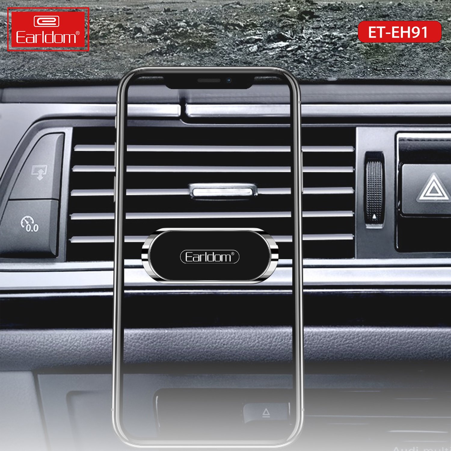 Earldom car phone holder magnetic 2022 car holder magnetic for iphone14 pro max for sumsung mobile phone