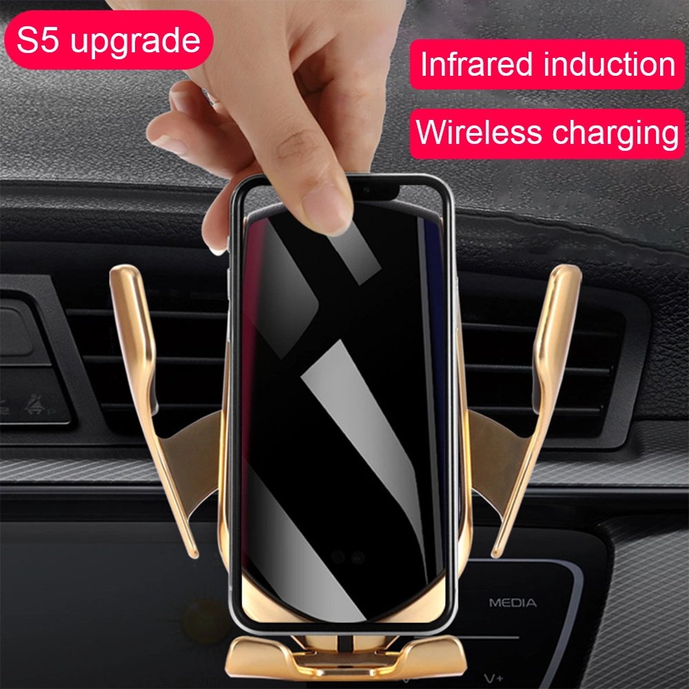 Factory cheap price Wireless Charger Car Mobile Phone Holder Fast 10w wireless car phone charger Holder R1 R2