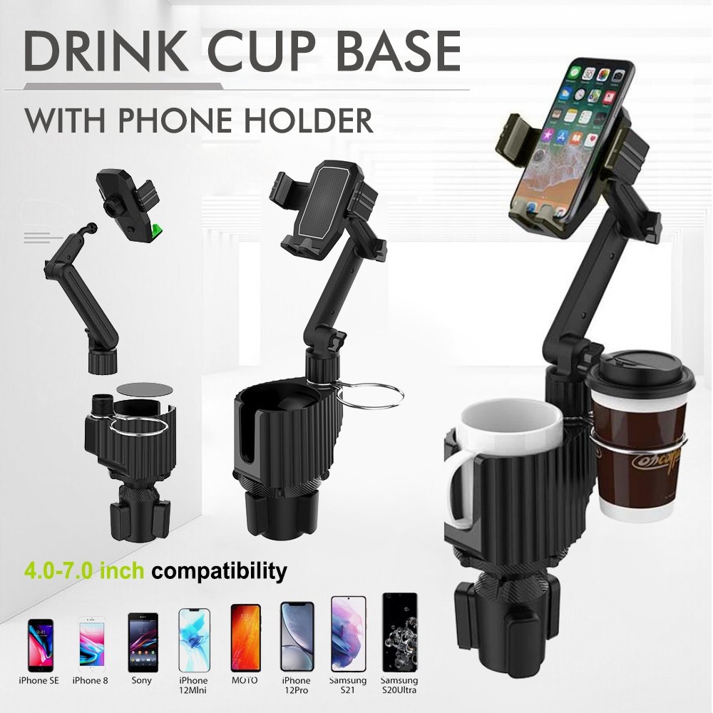 Foldable Car Phone Stand Armrest Inside The Car Cup Holder Storage Box Creative Armrest Box Tiktok Storage Tissue Box