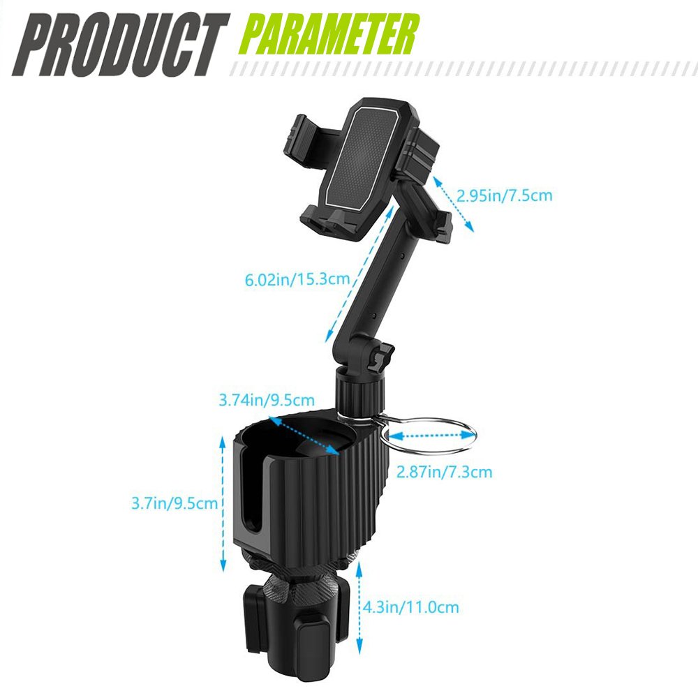 Foldable Car Phone Stand Armrest Inside The Car Cup Holder Storage Box Creative Armrest Box Tiktok Storage Tissue Box