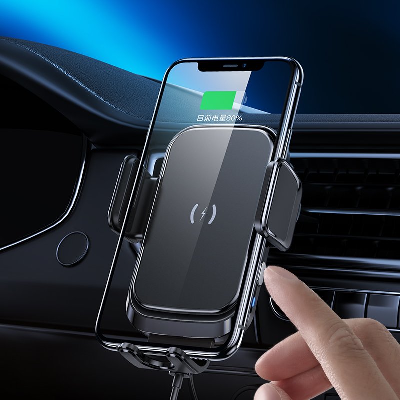 New Products Suction Cup Car Phone Holder Dashboard Mobile Holder wireless charger phone holder for iphone 15 14 13