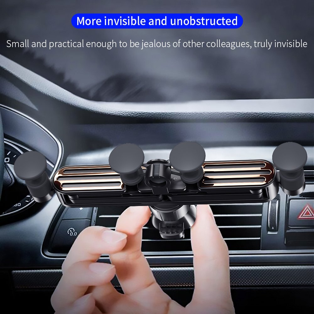 Essager Mini Gravity Car Phone Holder Available for 65-88MM Mobile Phones Car Holder