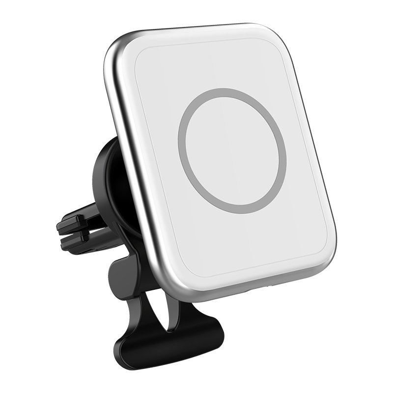 15W Magnetic Car wireless charger holder mount for iPhone 12 mobile phone QI wireless Fast charging pad