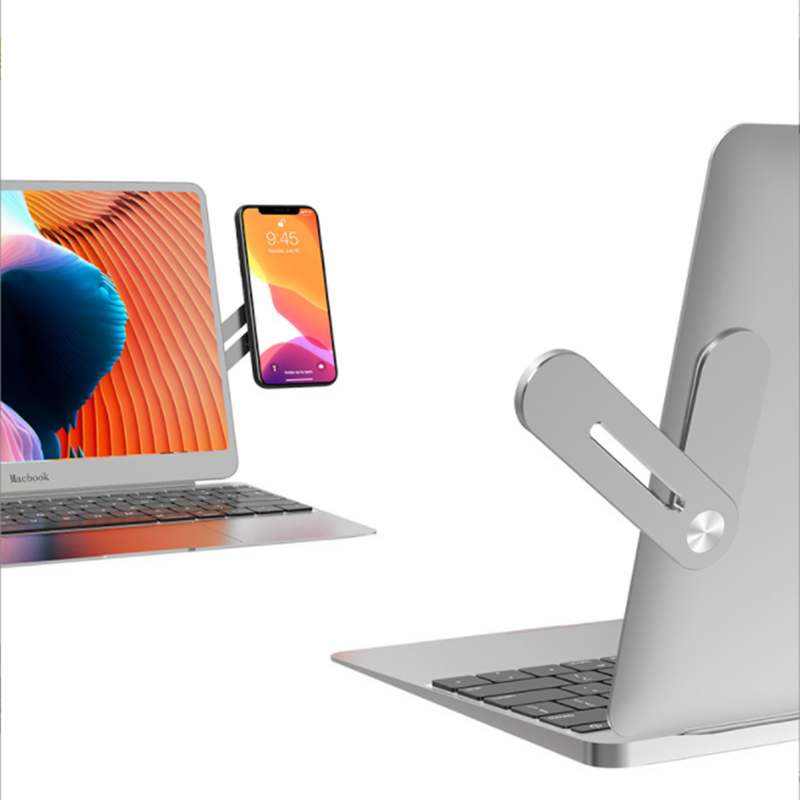 computer screen holder laptop side adjustable magnet magnetic phone holder for iphone