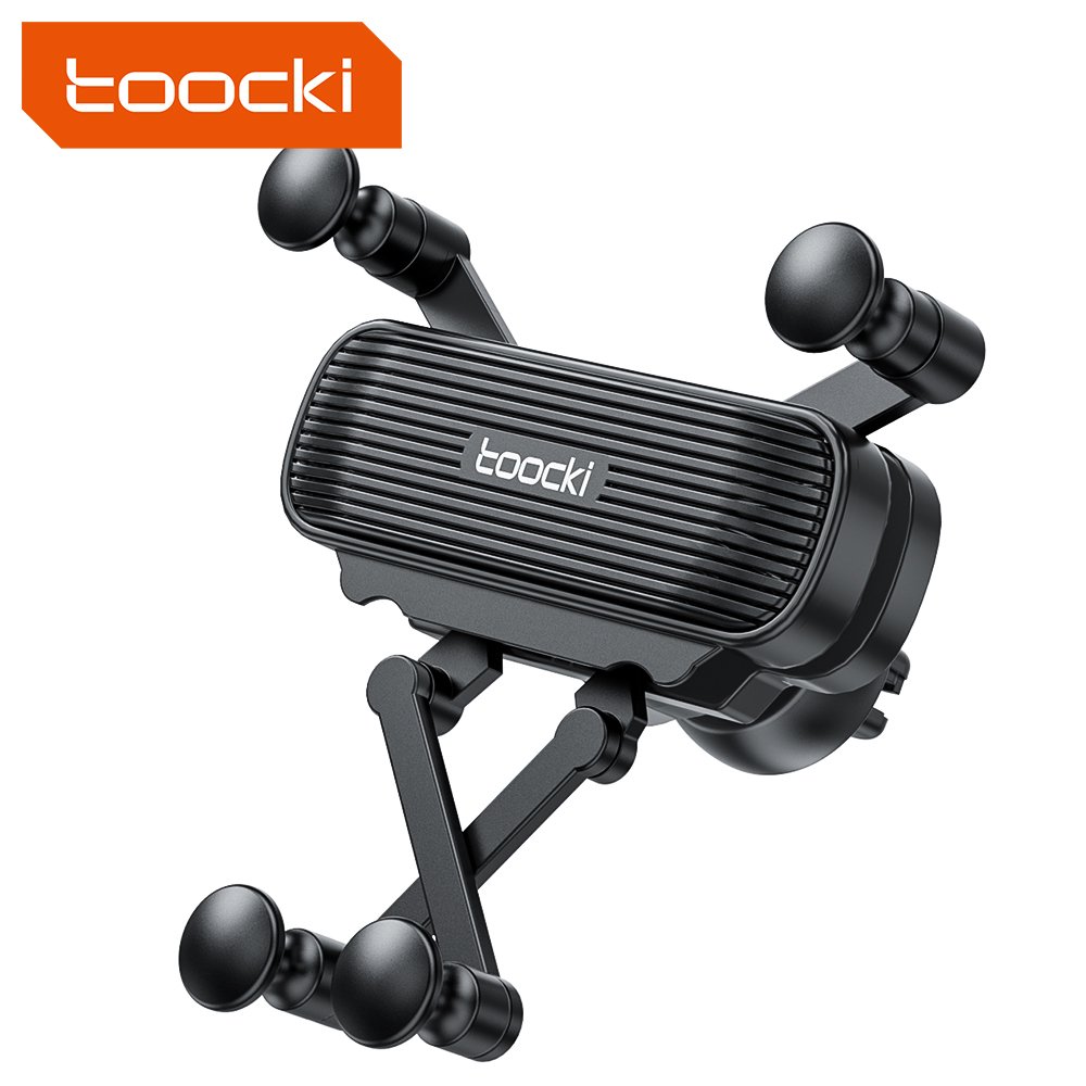 Toocki New arrival small and convenient car phone holder Gravity sensing holder stable car mobile phone holder