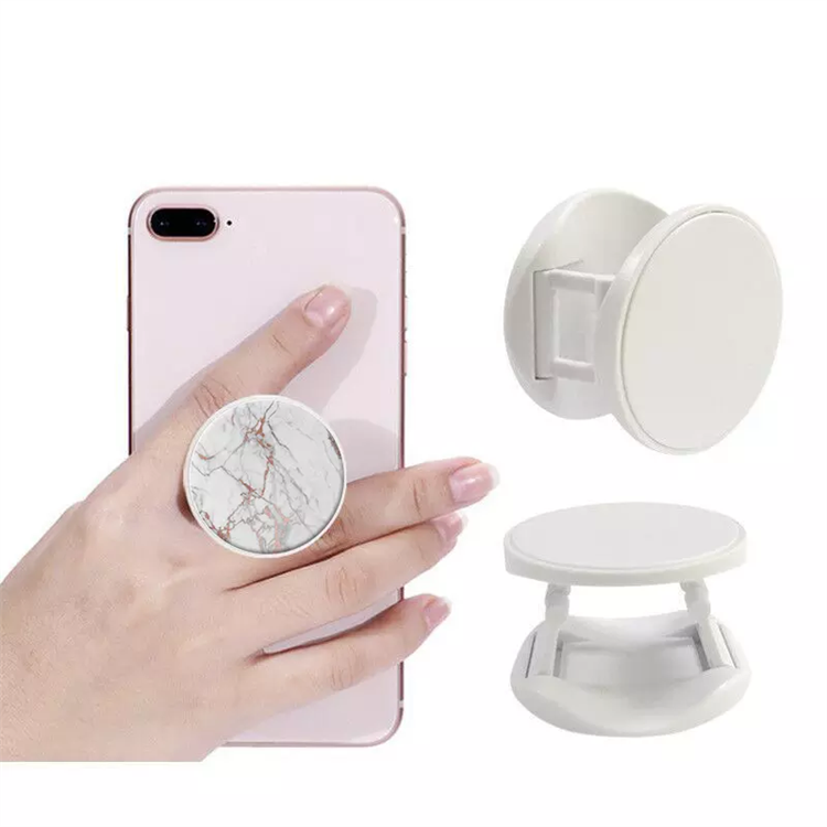 BOYI Plastic Phone Finger Ring Holder Foldable Clear Mobile Socket Griptok Holder