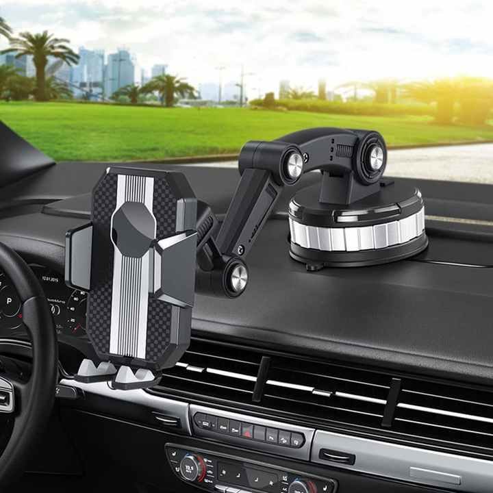 KEKAXI New Advanced Strong Suction Cup Cellphone Stand Mount Phone Holder for universial car Tesla BM W Model