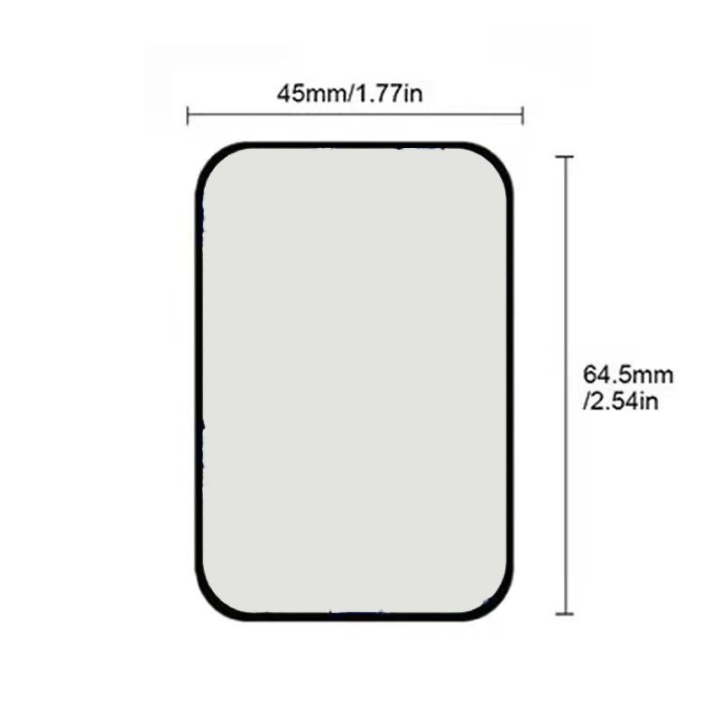 Factory Magnetic Metal Plate Universal Iron Sheet Sticker For Magnetic Phone Car Mount Holder