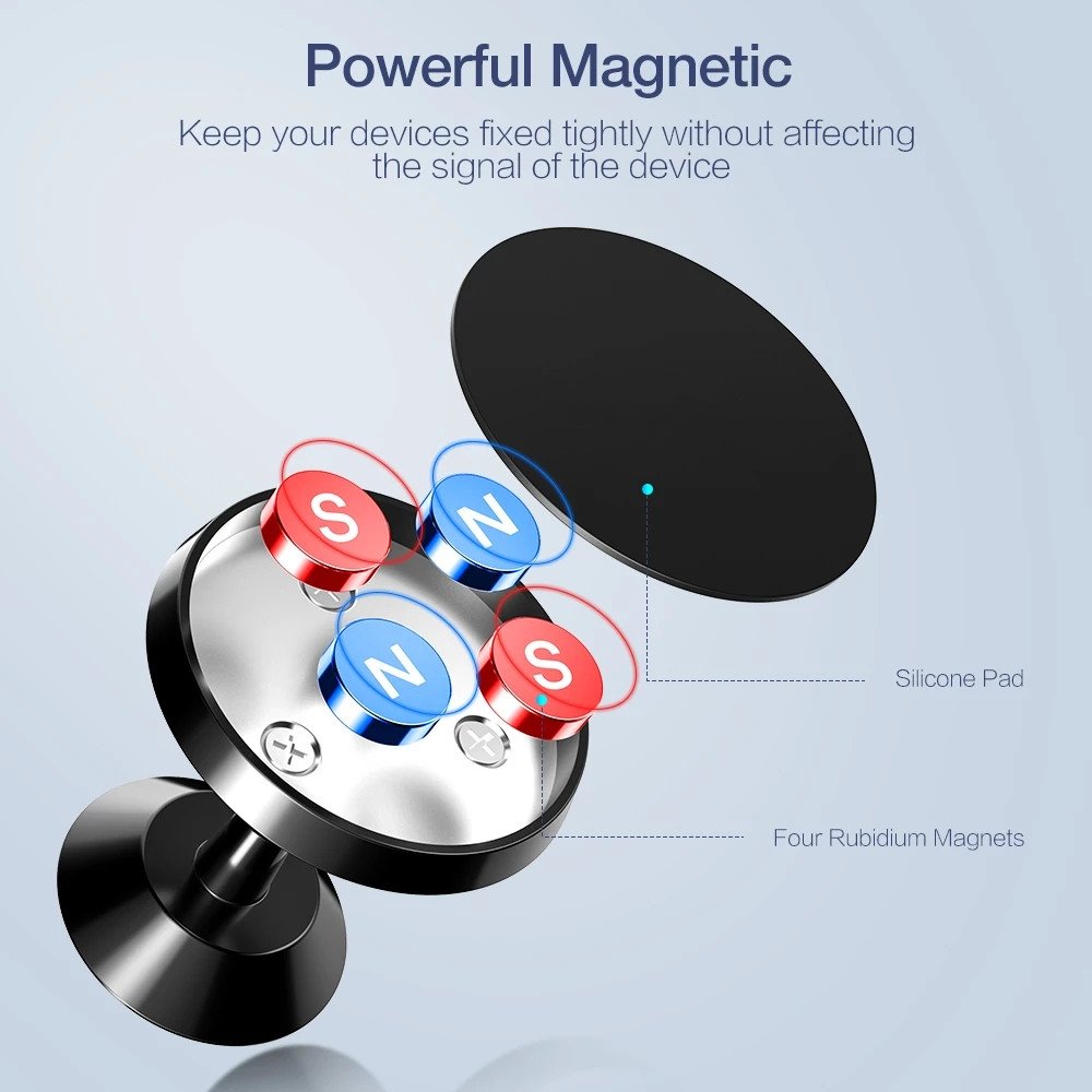 New Arrival OEM Support Customized High Grade Mobile Phone Accessories Car Magnetic Phone Holder for iPhone