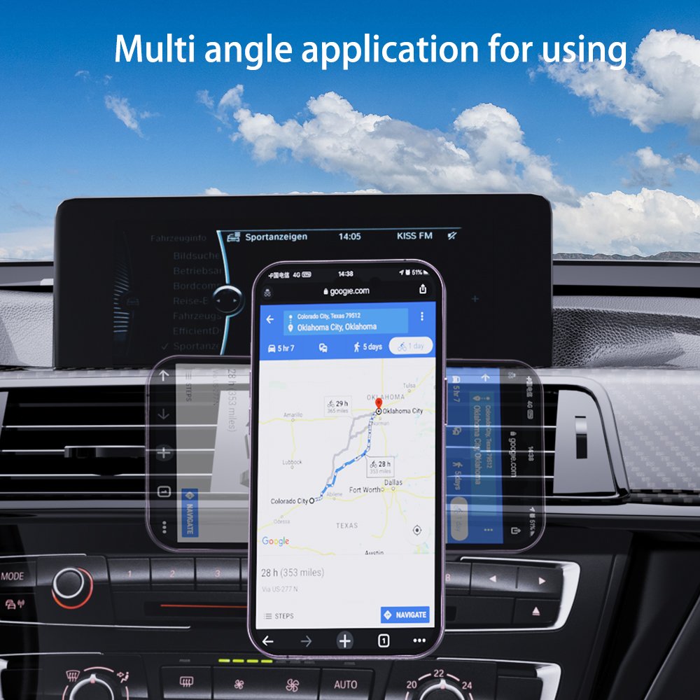 Factory Price N52 Magnet Car air vent Mount Phone Bracket Car Holder Magnetic Phone Holder for Iphone 14