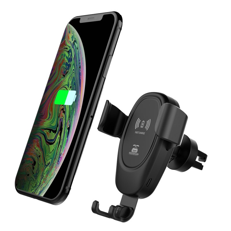 2021 New Products Mobile Phone Holder 10W Wireless Charger Wireless Car Charger For Cell Phones Holder