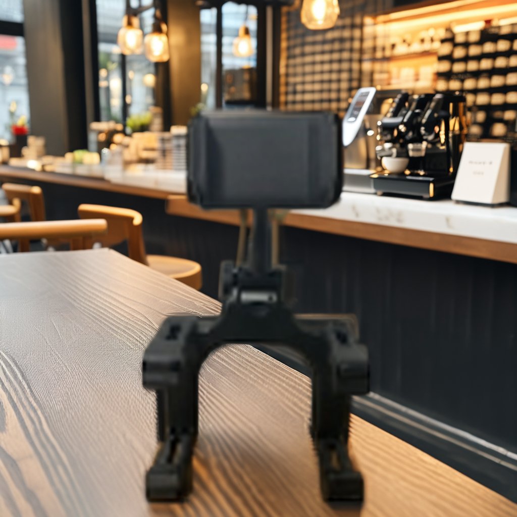 Adjustable Height Smart Tracking Car Mount Customized Logo Magnet Silicone Mobile Holder with Box Packaging