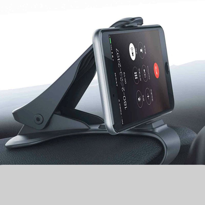 Car in-car cell phone holder dashboard navigation cell phone holder car HUD rotating snap-on holder