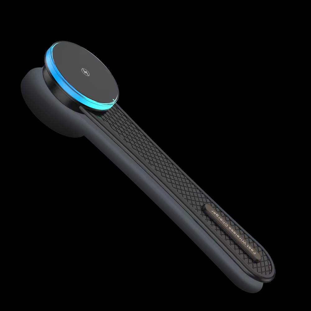 NEW Mini Portable 360 Degree Adjustable Magnetic Phone Holder Mobile Phone Wireless Charger