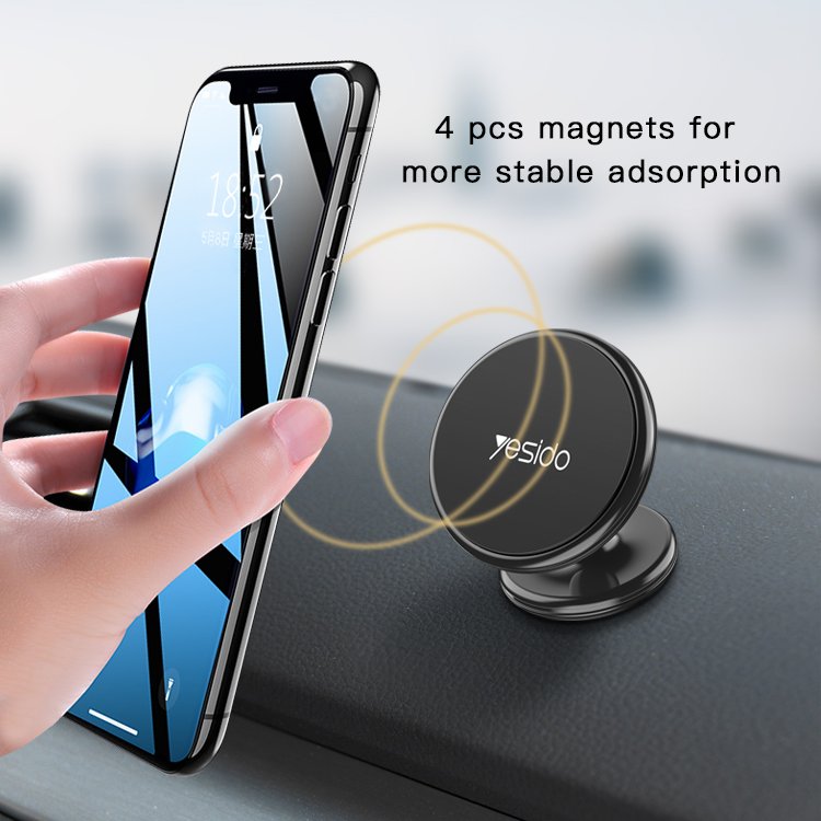 C58 360 Angle Adjustable Mini Car Holder Mount Factory Custom Mobile Phone Holder Stand For Car