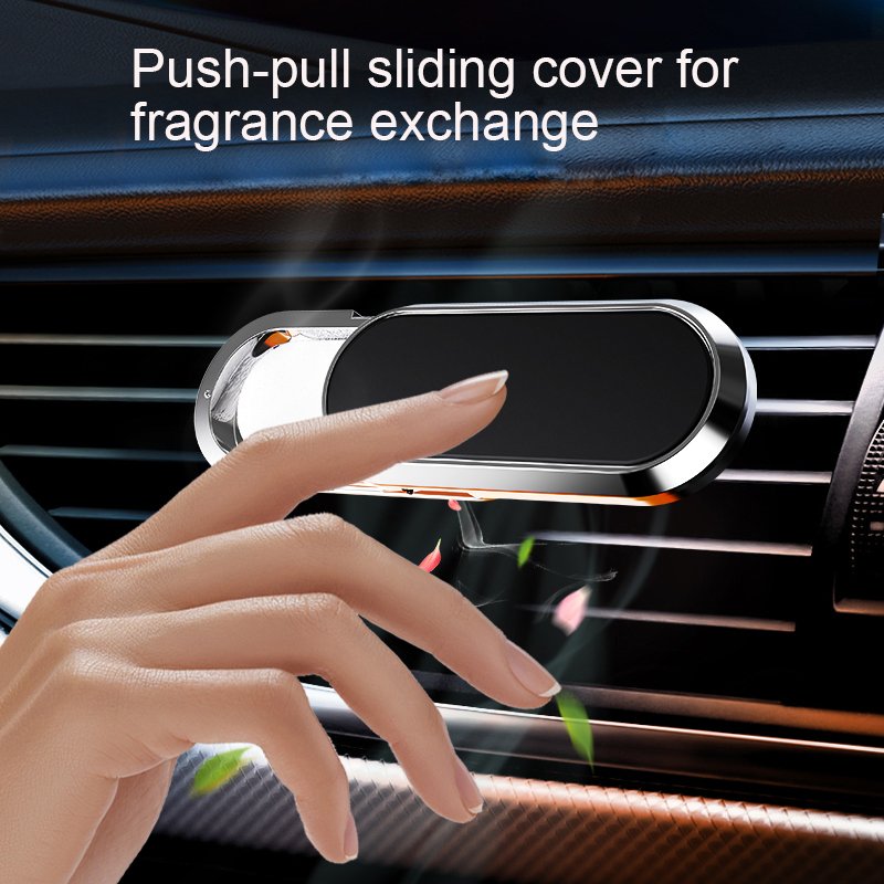 2 in 1 functional car perfume phone holder alloy super strong magnetic car phone support Cell Phone Holder for Car Case Friendly