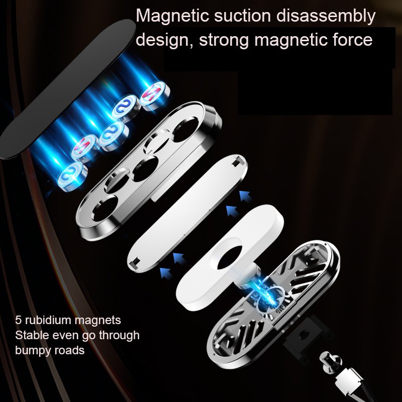2 in 1 functional car perfume phone holder alloy super strong magnetic car phone support Cell Phone Holder for Car Case Friendly