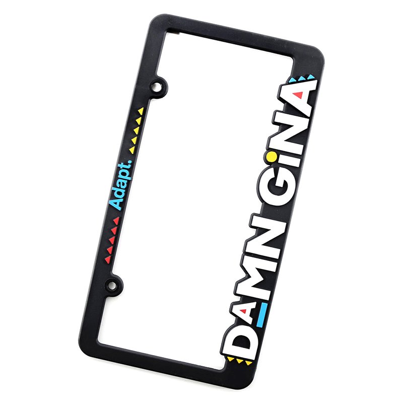 Customized High Quality Car Number License Plate Frame Zinc alloy Car License Plate Frame/holder Cover License Plate Frames