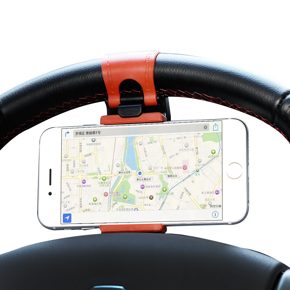 Magnetic Car Holder Car Steering Wheel Mount Holder Rubber Band Mobile Phone Holders Car Cover